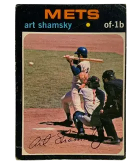 445 Art Shamsky 1971 O Pee from Chee Front