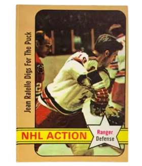 48a Jean Ratelle 1972 73 O Pee Chee from Front 1