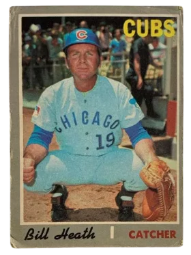 541 Bill Heath 1970 O Pee Chee from Front 1