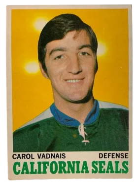 70 Carol Vadnais 1970 71 O Pee Chee from Front Nm