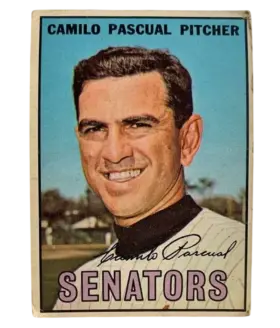 71 Camilo Pascual 1967 O Pee from Chee Front