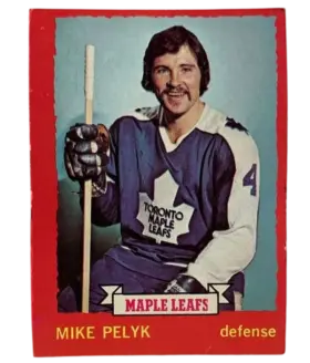 71 Mike Pelyk 1973 74 O Pee from Chee Front