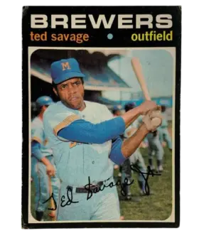 76 Ted Savage 1971 O Pee from Chee Front