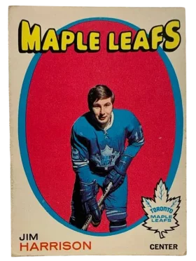 10 Jim Harrison 1971 72 O Pee Chee from Front Vg