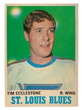 102 Tim Ecclestone 1970 71 O Pee Chee from Front Ex