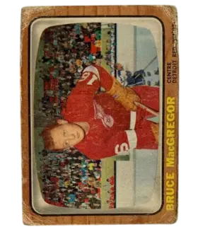 104 Bruce Macgregor 1966 67 from Topps Front