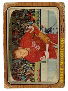 104 Bruce Macgregor 1966 67 from Topps Front