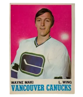 116 Wayne Maki 1970 71 O Pee Chee from Front Ex