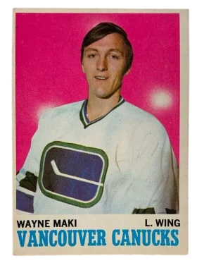 116 Wayne Maki 1970 71 O Pee Chee from Front Ex