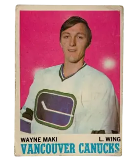 116 Wayne Maki 1970 71 O Pee Chee from Front Pr