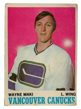 116 Wayne Maki 1970 71 O Pee Chee from Front Pr