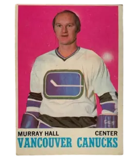 118 Murray Hall 1970 71 O Pee Chee from Front Ex