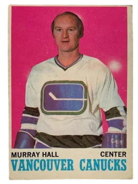 118 Murray Hall 1970 71 O Pee Chee from Front Ex