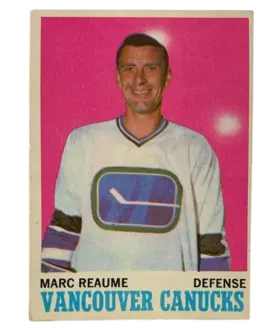 119 Marc Reaume 1970 71 O Pee from Chee Front