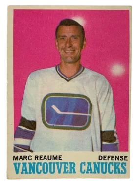 119 Marc Reaume 1970 71 O Pee from Chee Front