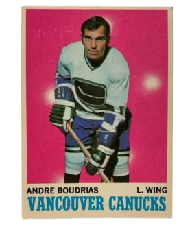 121 Andre Boudrias 1970 71 O Pee Chee from Front Ex