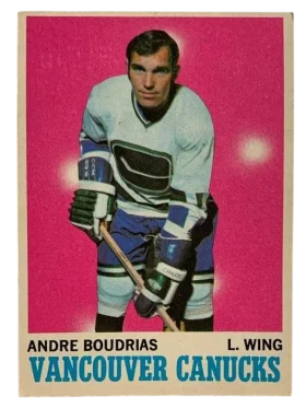 121 Andre Boudrias 1970 71 O Pee Chee from Front Ex