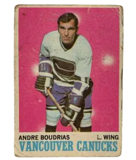121 Andre Boudrias 1970 71 O Pee Chee from Front Pr