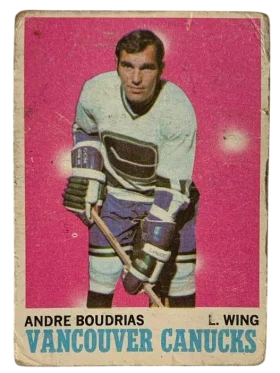 121 Andre Boudrias 1970 71 O Pee Chee from Front Pr