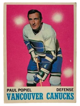 122 Poul Popiel 1970 71 O Pee Chee from Front Ex