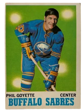 127 Phil Goyette 1970 71 O Pee Chee from Front Ex