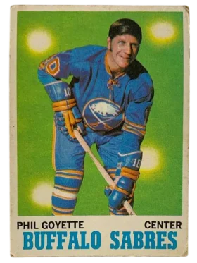 127 Phil Goyette 1970 71 O Pee Chee from Front Vg
