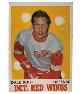 156 Dale Rolfe 1970 71 O Pee from Chee Front