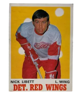 158 Nick Libett 1970 71 O Pee Chee from Front Vg