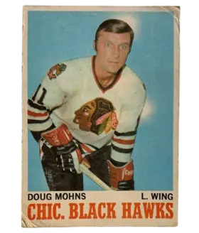 16 Doug Mohns 1970 71 O Pee Chee from Front Pr