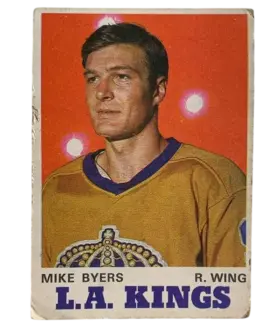 160 Mike Byers 1970 71 O Pee Chee from Front Pr