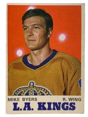 160 Mike Byers 1970 71 O Pee Chee from Front Vg
