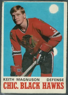 161 Keith Magnuson 1970 71 O Pee Chee Front from Vg4 1