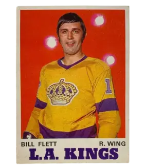 161 Bill Flett 1970 71 O Pee Chee from Front Nm