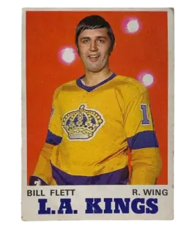 161 Bill Flett 1970 71 O Pee Chee from Front Pr