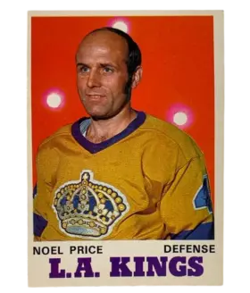 163 Noel Price 1970 71 O Pee Chee from Front Ex
