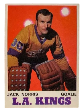 165 Jack Norris 1970 71 O Pee Chee from Front Nm