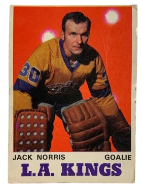 165 Jack Norris 1970 71 O Pee Chee from Front Pr