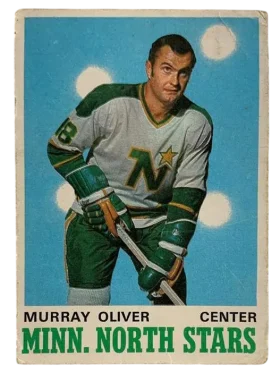 167 Murray Oliver 1970 71 O Pee Chee from Front Vg