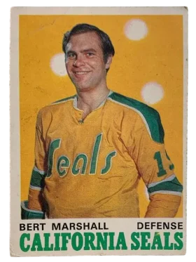188 Bert Marshall 1970 71 O Pee Chee from Front Pr