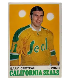 189 Gary Croteau 1970 71 O Pee Chee from Front Nm