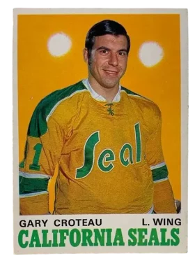 189 Gary Croteau 1970 71 O Pee Chee from Front Nm
