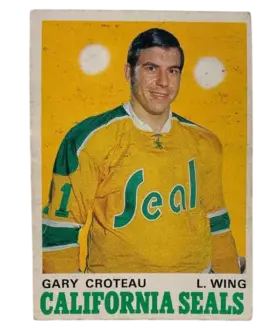 189 Gary Croteau 1970 71 O Pee Chee from Front Pr