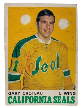 189 Gary Croteau 1970 71 O Pee Chee from Front Pr