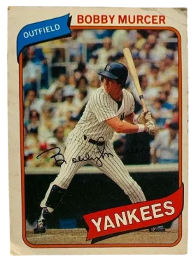 190 Bobby Murcer 1980 O Pee from Chee Front