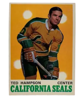 190 Ted Hampson 1970 71 O Pee Chee from Front Nm