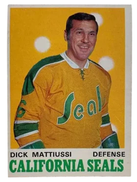 192 Dick Mattiussi 1970 71 O Pee Chee from Front Nm