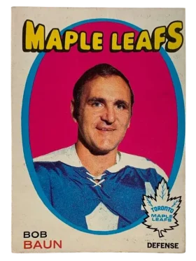 196 Bob Baun 1971 72 O Pee from Chee Front