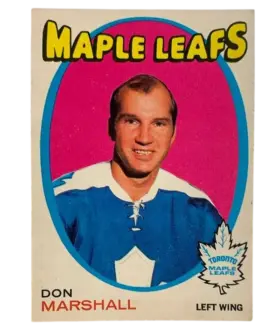 199 Don Marshall 1971 72 O Pee Chee from Front Ex