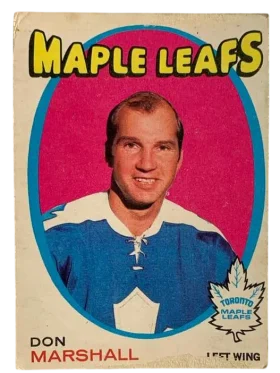 199 Don Marshall 1971 72 O Pee Chee from Front Pr