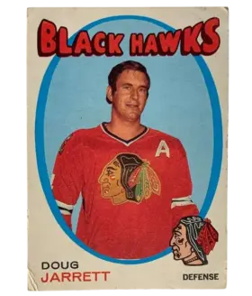 208 Doug Jarrett 1971 72 O Pee Chee from Front Pr